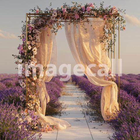 1703 Floral Arch