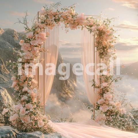 1709 Floral Arch