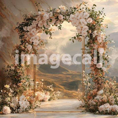 1707 Floral Arch