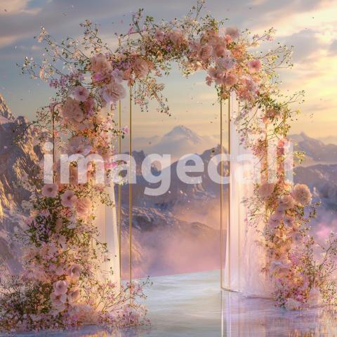 1708 Floral Arch