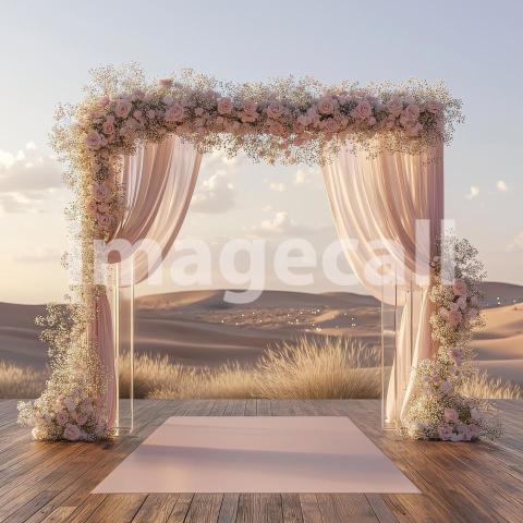 1716 Floral Arch