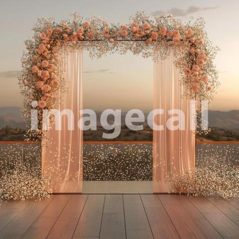 1717 Floral Arch