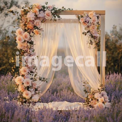 1723 Floral Arch