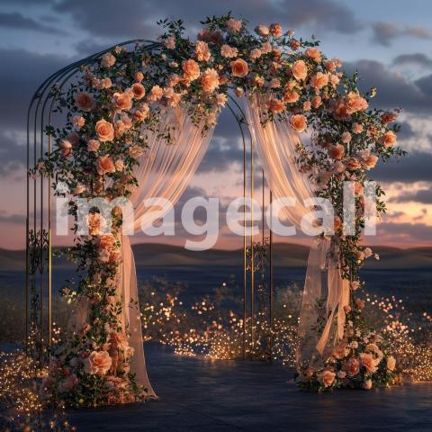 1729 Floral Arch