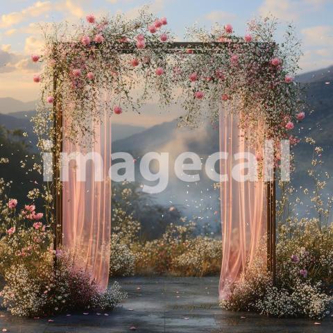 1739 Floral Arch