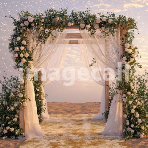 1743 Floral Arch