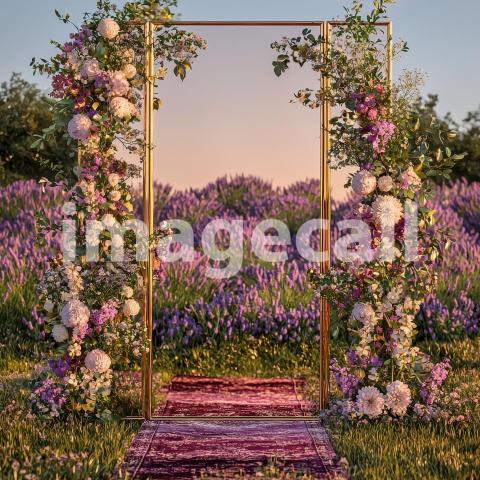 1751 Floral Arch