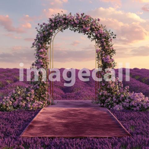 1753 Floral Arch