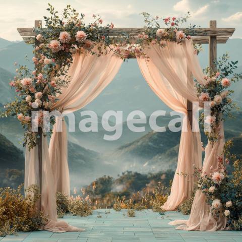 1761 Floral Arch
