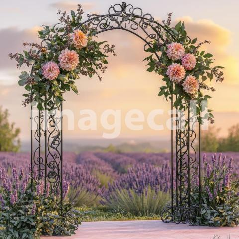 1766 Floral Arch