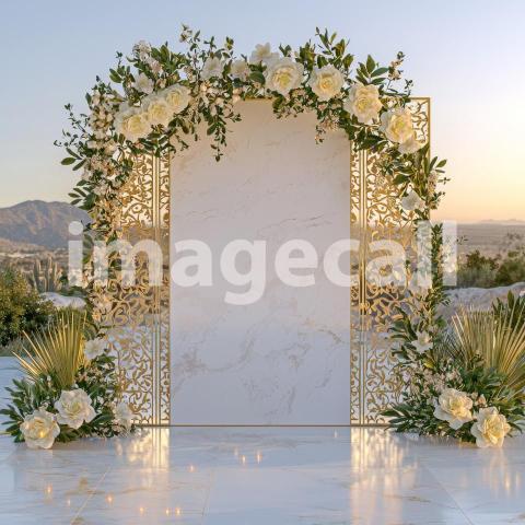 1774 Floral Arch