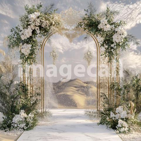 1773 Floral Arch