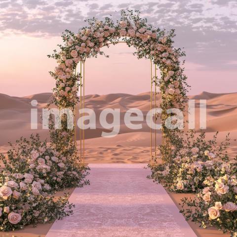 1816 Floral Arch