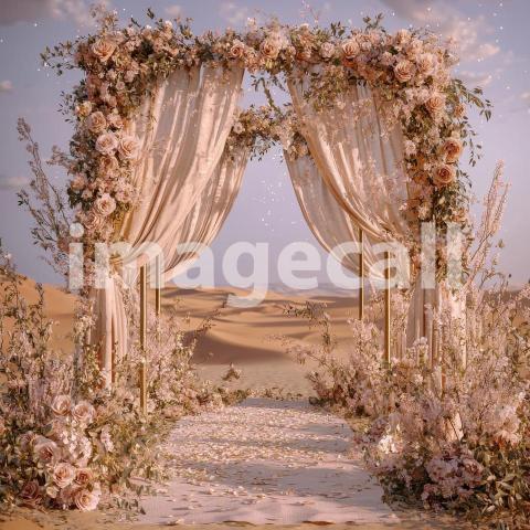 1865 Floral Arch