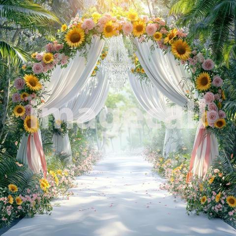 0164 Floral Arch