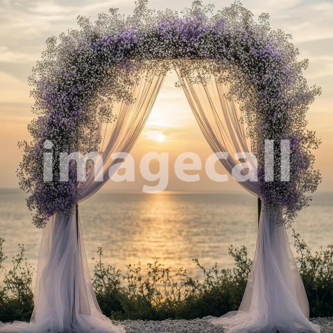 0596 Floral Arch