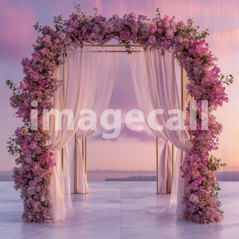 0677 Floral Arch