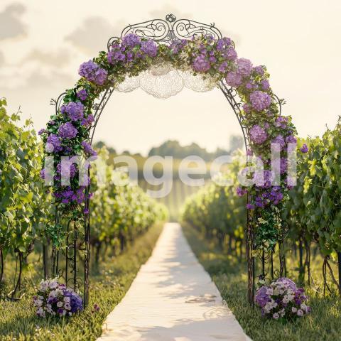 0686 Floral Arch