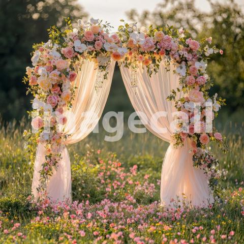 0687 Floral Arch