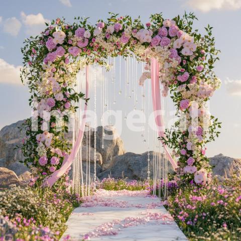 0696 Floral Arch