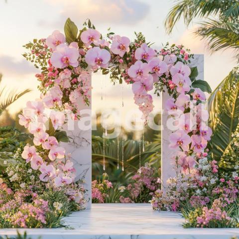 0695 Floral Arch