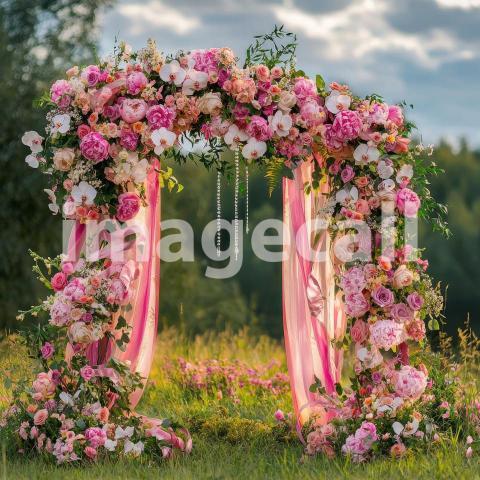 0697 Floral Arch