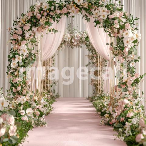 0717 Floral Arch