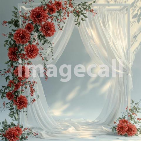 1122 Floral Arch