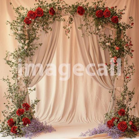 1129 Floral Arch