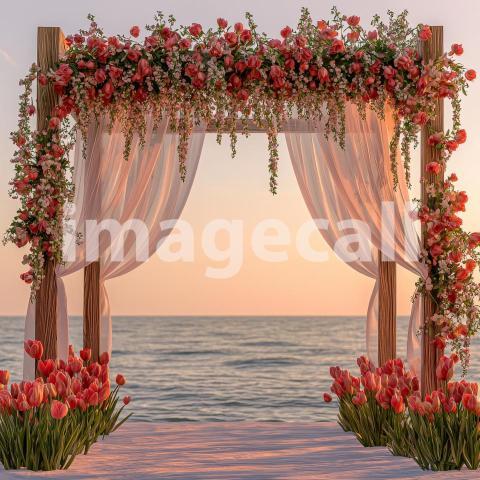1144 Floral Arch