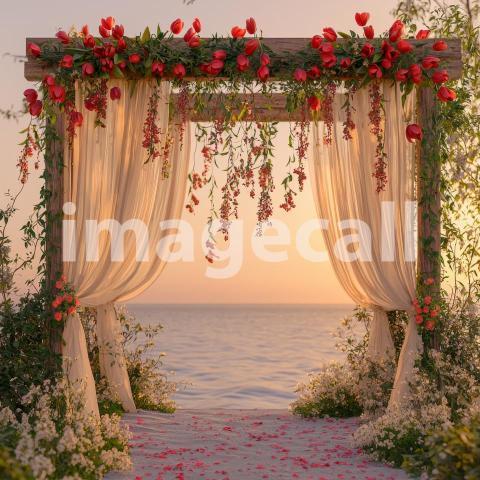 1145 Floral Arch