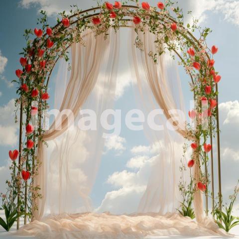 1152 Floral Arch
