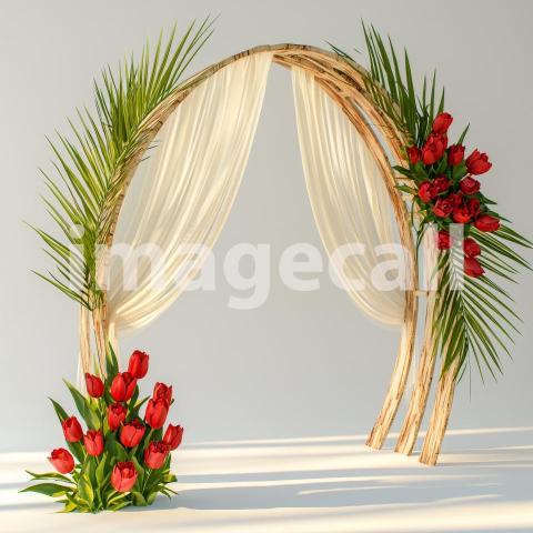 1157 Floral Arch