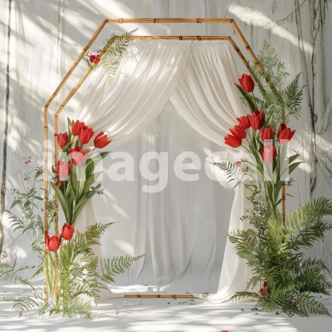 1158 Floral Arch
