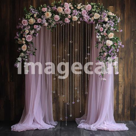1165 Floral Arch