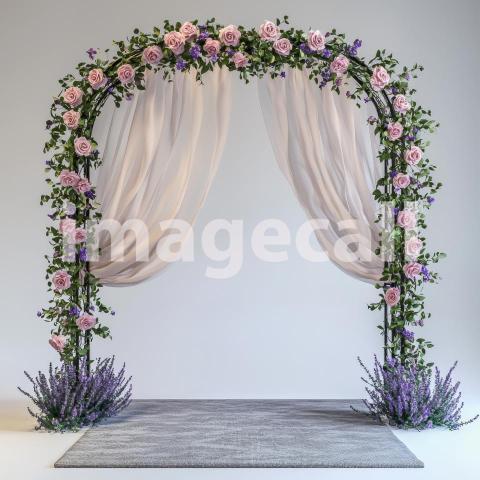 1174 Floral Arch