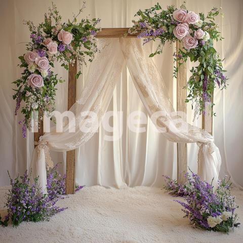 1187 Floral Arch