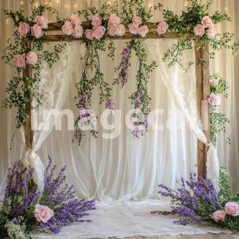 1186 Floral Arch