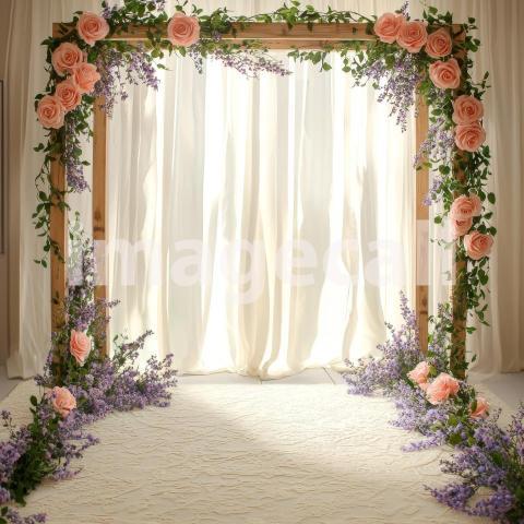 1199 Floral Arch