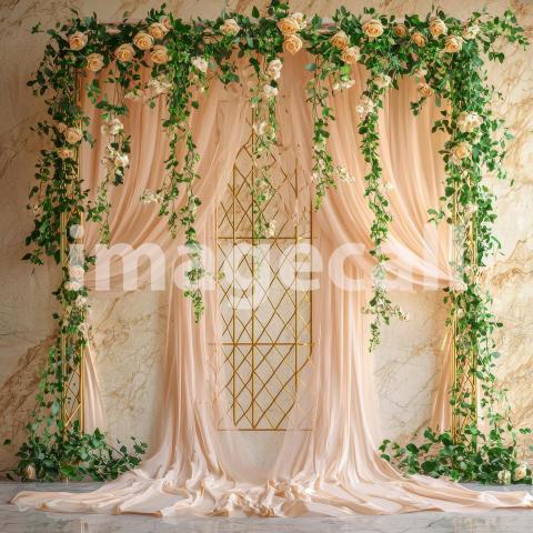1204 Floral Arch