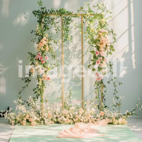 1230 Floral Arch