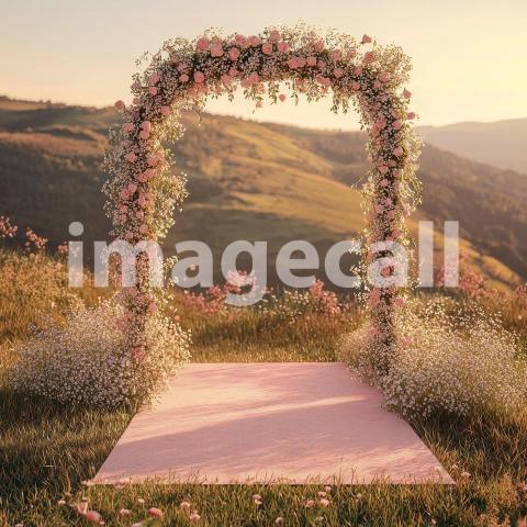 1253 Floral Arch