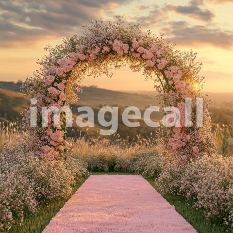 1254 Floral Arch