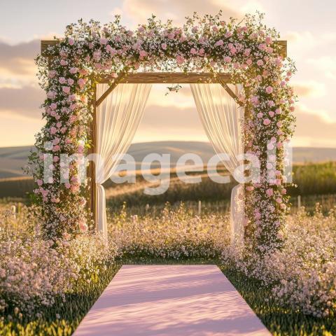 1256 Floral Arch