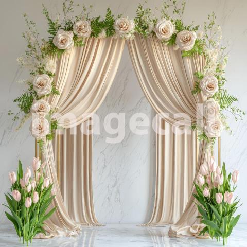1305 Floral Arch