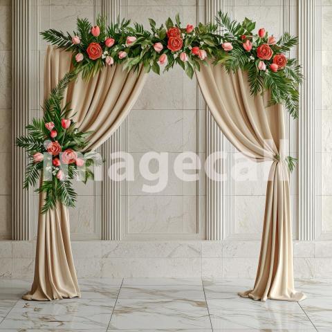 1304 Floral Arch