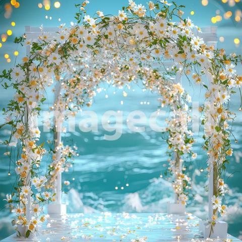 0447 Floral Arch