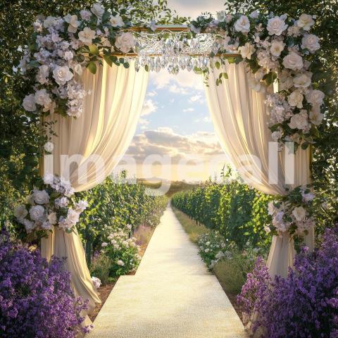 0046 Floral Arch
