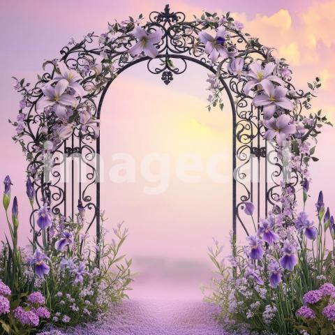 0070 Floral Arch