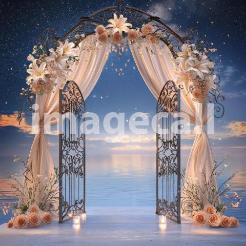 0071 Floral Arch